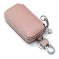 thumbnail image 1 of Cartera de hombre Ley, cartera de mujer de cuero de vaca, bolso para llaves de casa y coche, minibilletera con cremallera de bolsillo, llavero para hombre y mujer, 1 of 5