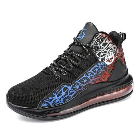 

Women‘s Air Cushion Sole Basketball Shoes Flying Woven Lace Up Running Shoes Women‘s Footwear