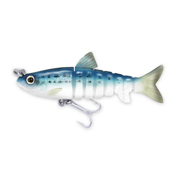 Egret Baits Vudu Mullet 3.5" Softbait, Blue Back Herring