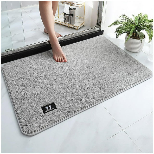 Home Carpet Super Absorbent Quick Drying with Non Rubber Backing Washable Soft Floor Mat for Bathroom Bathtub and Front Door