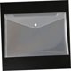thumbnail image 5 of unbranded 24Ud Plástico Transparente Para Documentos A4 Con De Botón Y Envelop Práctico, 5 of 5
