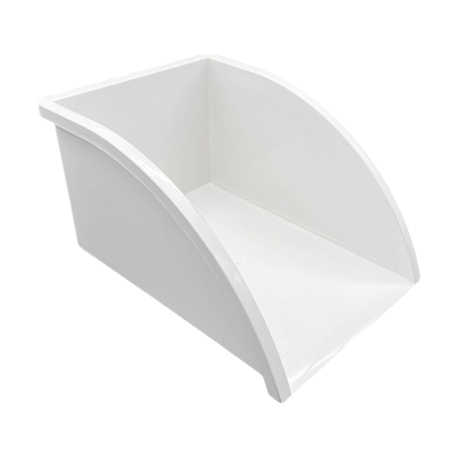 Rainwater Collection System Water Dustpan Rain Diverter Durable PVC Material for Garden Watering and Outdoor Downspouts