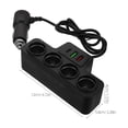 thumbnail image 3 of Adaptador de carga rápida para coche con puerto USB C, divisor de enchufe de carga rápida, divisor de corriente para vehículo, adaptador de carga para coche para teléfonos y coches., 3 of 8
