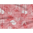 thumbnail image 5 of oneOone Rayon Medium Pink Fabric Floral & Geometric Craft Projects Decor Fabric Printed By The Yard 56 Inch Wide, 5 of 5