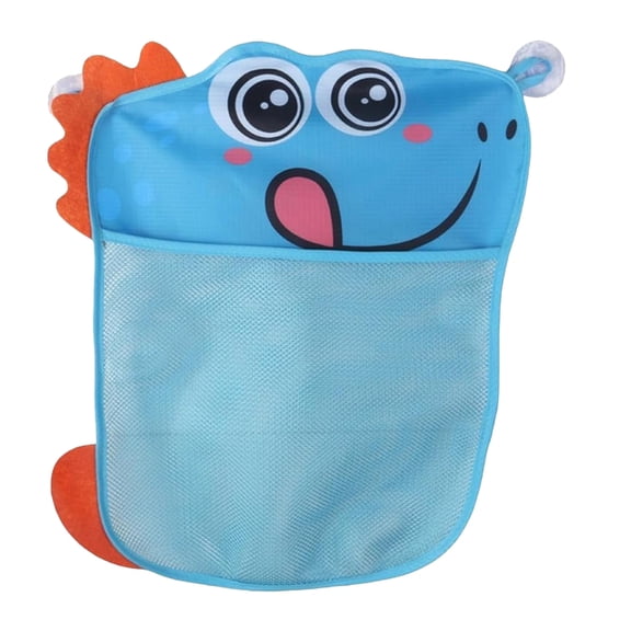 NQyIOS Baby Bath Toy Tidy Organiser - Bath Toy Storage | Baby Caddy | Toy Storage Net | Organizer Mesh Bag for Bath Toys Multi Use Bath Basket Shower Quick Drying Caddy Shower Bag Blue