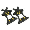 thumbnail image 2 of Snow Shoe Spikes, 10 Teeth Crampons High Practicability Easy To Carry Light In Weight  For Outdoor For Hiking L,XL, 2 of 8