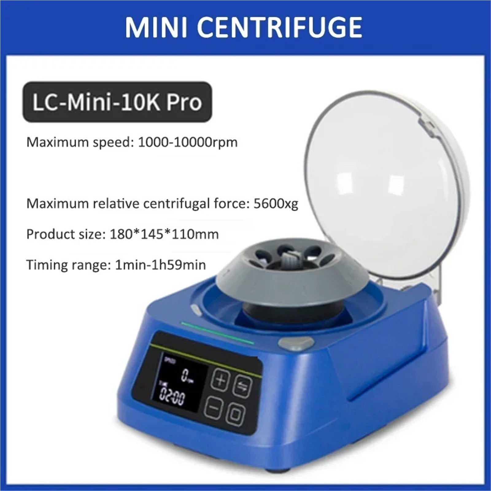Mini Pocket Centrifuge Lab Micro Low Speed Portable Beauty Serum Small Separator Rotor ,Efficient Separation