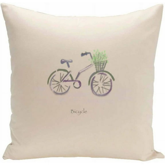 Simply Daisy Coastal Print Decorative Pillow, 16" x 16"