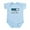 Sky Blue, variant on CafePress - Loading... Please Wait... Infant Bodysuit - Baby Light Bodysuit, Size Newborn - 24 Months