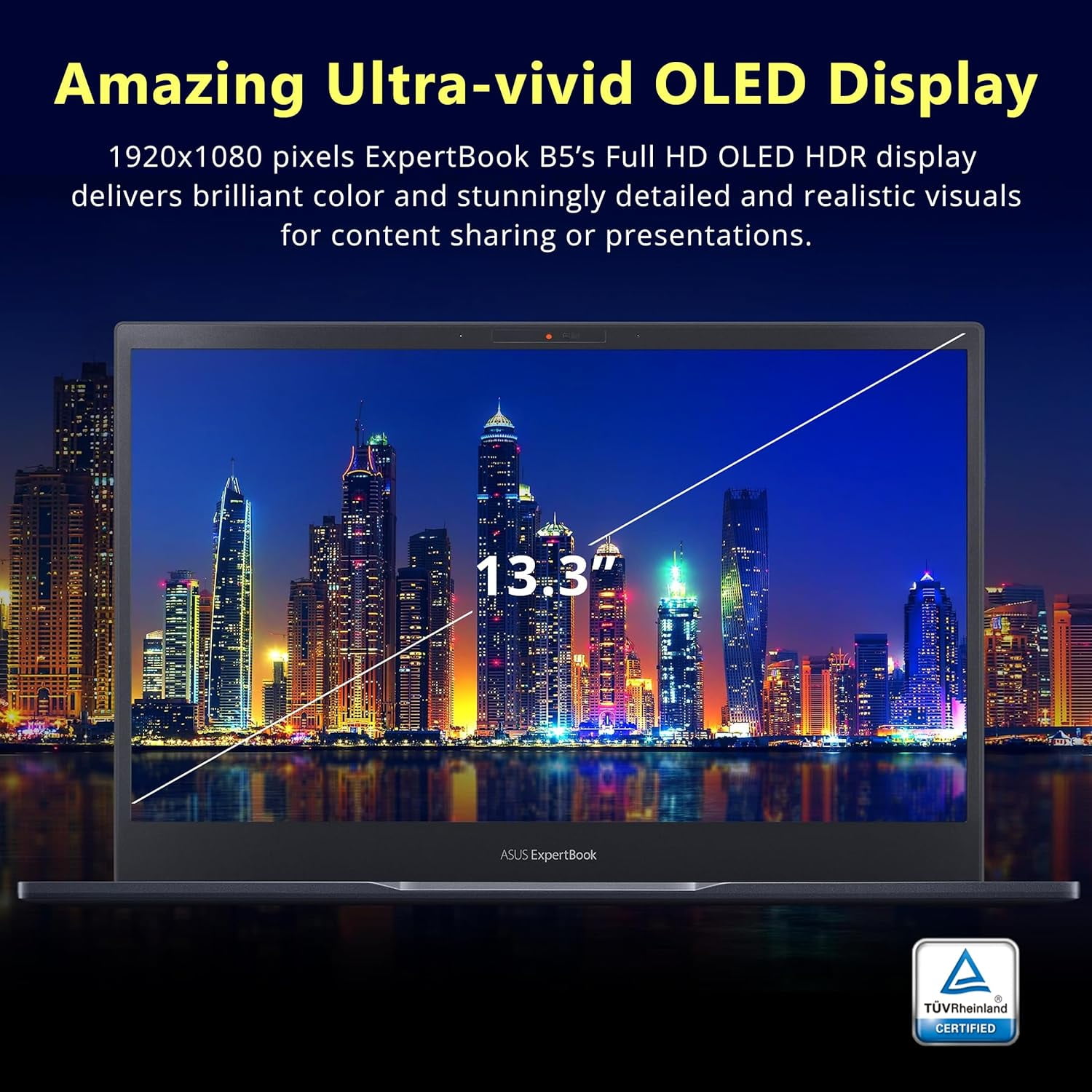 ASUS ExpertBook B5 Business Laptop, 13.3