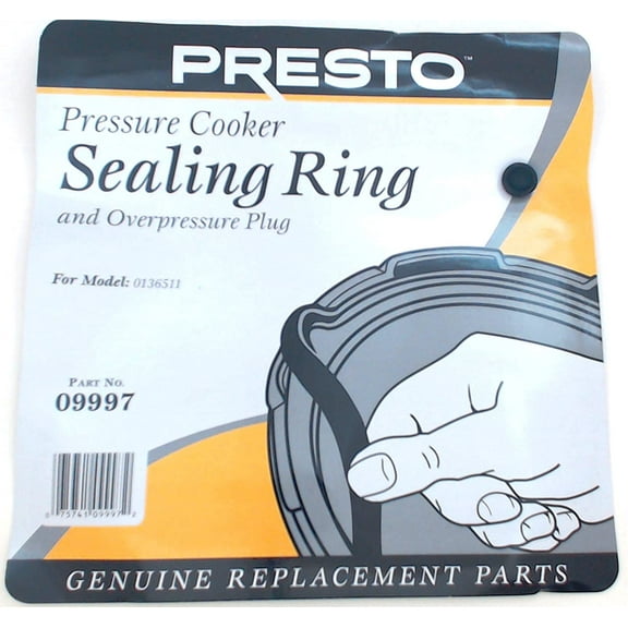 Presto Pressure Cooker Sealing Ring Gasket, 09997
