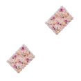 thumbnail image 1 of Panel de pared de flores de seda artificial Minnieouse fondo floral Rosa 2Conjunto, 1 of 1