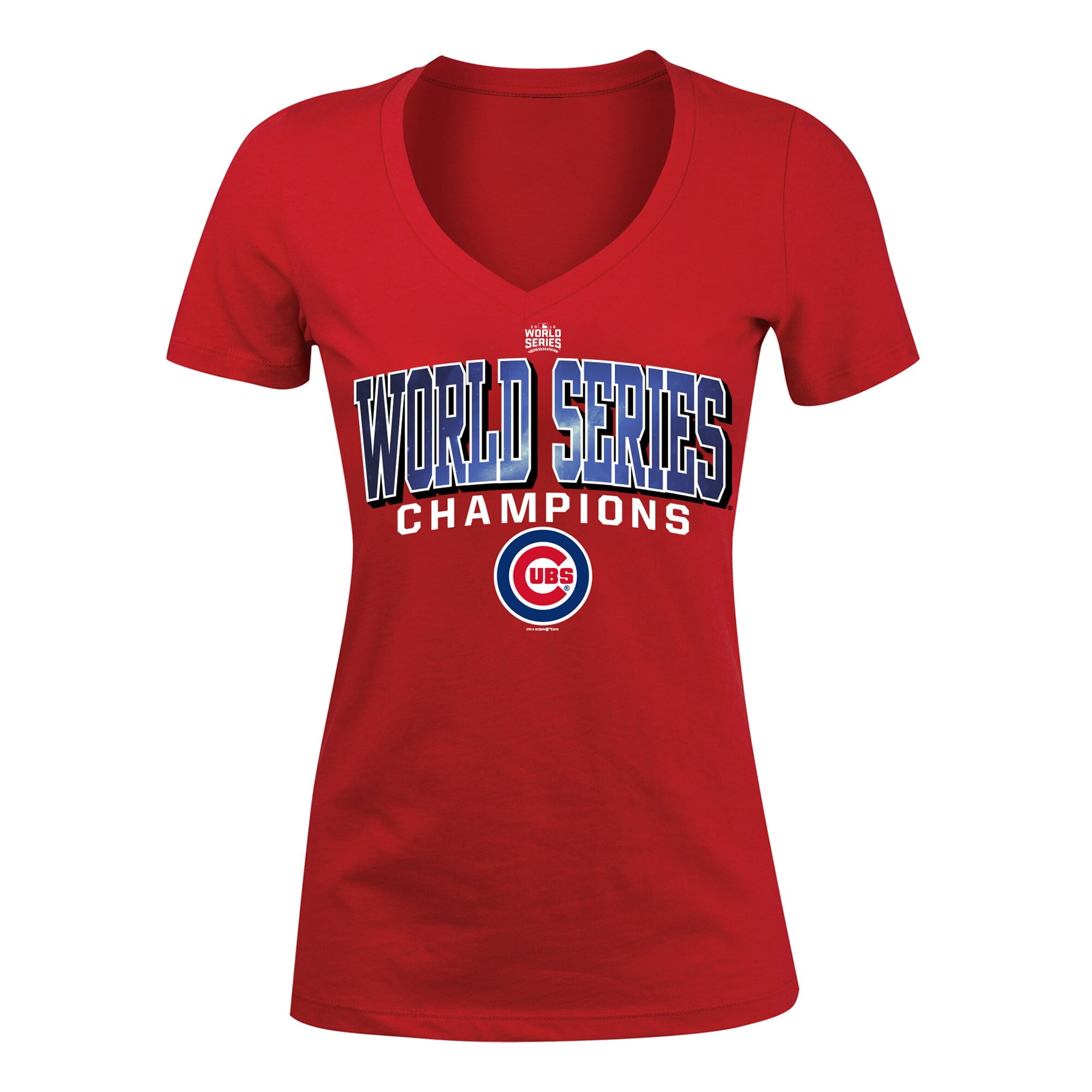 women's chicago cubs world series shirt