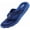 Navy, variant on Norty Men's Comfortable and Casual Slip-On Memory Foam Flip Flop Thong Sandal