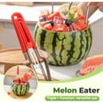 thumbnail image 4 of ABCISI 2 PCS 3-in-1 Watermelon Cutter Slicer Tool, 2025 Upgrade Stainless Steel Watermelon Fork Slicer Cutter, Multi Melon Slicers Fruit Cutting Knives for Camping Party Home Kitchen Gadgets, 4 of 7