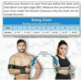thumbnail image 6 of Wonder Care-Left Right Shoulder Immobilizer Arm Sling Elastic Brace for Clavicle Collar Bone Dislocation Subluxation Shoulder stabilizer Compression Brace After Rotator Cuff Surgery - Black-Size 6, 6 of 7