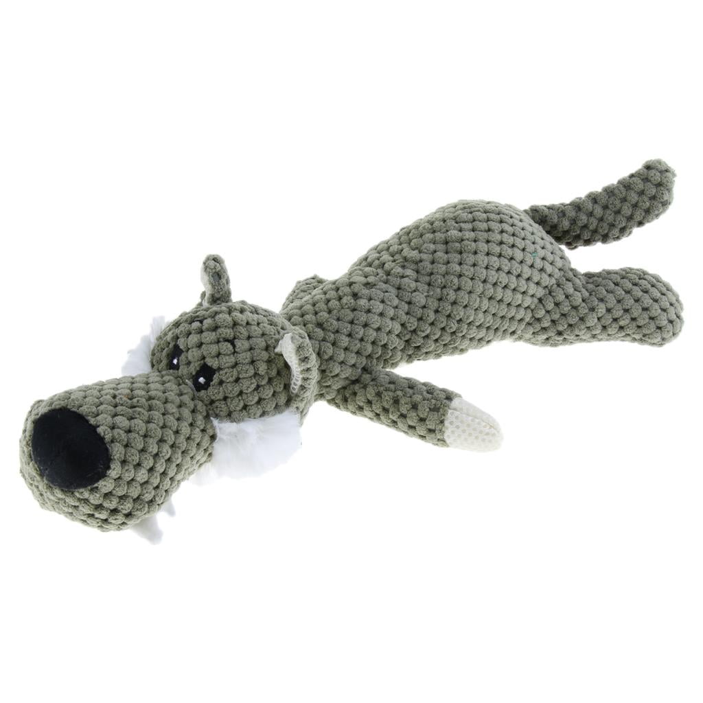 EHJRE 2 Pcs Durable Dog Toys For Aggressive Chewers Indestructible Dog Toys Funny Dog Squeaky Toys Tough Plush Pet Toys For Small Medium Large Dogs