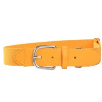 Baseball Belt Softball Belt Adjustable Unisex Waist Band Flexible Stylish Accessory Dry Comfortable to Wear Yellow