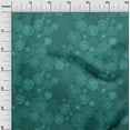 thumbnail image 3 of oneOone Polyester Spandex Teal Green Fabric Abstracts Sewing Material Print Fabric By The Yard 56 Inch Wide, 3 of 5
