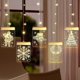 thumbnail image 3 of Luces decorativas navideñas para ventana, telón de fondo, cadena de luces (alce), 3 of 5