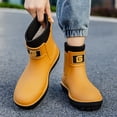 thumbnail image 2 of AUXDIQ Rain Boots Men Short Ankle Women Waterproof Rain Boots Outdoor Garden Shoes, 2 of 6