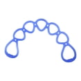 thumbnail image 4 of Banda elástica de resistencia con 7 anillos para ejercicios de brazos, hombros y pies. Azul, 4 of 9