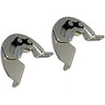 thumbnail image 1 of [2 Pieces] 90 Degree Concealed Hinge Industrial Equipment Cabinet Door Fixed Carbon Steel, 1 of 5