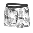 thumbnail image 5 of Goofa German Shepherd Dog Printed Men's Boxer Briefs Underwear, Moisture-Wicking Underwear, Trunk,Soft and Breathable Cotton Underwear-Small, 5 of 9