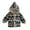 Black, variant on KYAIGUO Baby Kids Boys Girls Fall Winter Cotton Coats 1-7T Toddler Light Puffer Padded Jacket Zippered Printing Thickened Warm Winter Hoods Cotton Outerwear