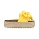 thumbnail image 2 of Sandalia De Plataforma Para Mujer Color Banana Con Moño Platonia BARBARA-02-BANANA, 2 of 5