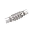 thumbnail image 5 of 2 Pcs Exhaust Flex Pipe Stainless Steel Double Braid 2 X 6 Inch With Ends 10 Inch Long, 5 of 5