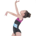 thumbnail image 5 of BULLPIANO Gymnastics Leotards for Girls Sparkle Dance Unitard Biketard with Short Activewear One Piece Ballet Dancewear Practice Outfits, Size 11-12 Years, 5 of 10