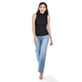 thumbnail image 4 of Blusa sin mangas con cuello alto /Juvenil, 0238 (Negro) negro M, 4 of 4