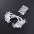 thumbnail image 4 of 2m 20 LED Murciélago Luces decorativas de cadena de hadas Lámpara de luz interior y exterior de fiesta de Halloween con pilas - Blanco cálido, 4 of 5