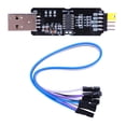 thumbnail image 1 of [Pizarra WCKLINK USB-A] Emulador WCH-Link Descarga CMSIS-DAP Depuración tipo C RISC-V en línea SWDTTL ARM (D), 1 of 9