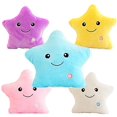 thumbnail image 3 of LED Star Pillow Pillow Luminous LED Night Light Star Shape Plush Pillow Stuffed Stuffed Animals, 3 of 4
