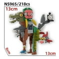 thumbnail image 1 of Conjunto de ladrillos Fusion Monster Tralalero – Juguete de construcción creativo con figuras Larlla Boneca Ambalam para niños, fans y colecciones de exhibición, 1 of 10