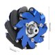 thumbnail image 4 of Rueda Mecanum de 4 pulgadas Rueda derecha Aluminio con acoplamiento de rueda Rodillos de goma TPU Pi l Proyecto de robot de bricolaje Macanum Wheel 4in Spptty Fabricación inteligente, 4 of 7
