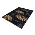 thumbnail image 1 of braveheart Add Style To Office Designer Chair Mat For Hard Floors Middle Layer Forms Fan 80*120（cm）, 1 of 6
