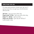 thumbnail image 5 of VetriScience Omega 3,6,9 Skin and Joint Health for Dogs & Cats, Fish Flavor, 90 SoftGels, 5 of 6