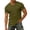 Army Green, variant on GrmtClth Mens Shirts Classic Fit V Neck Top Breathable Short Sleeve T-Shirts Fashion with Pocket Clothing Gray 2XL