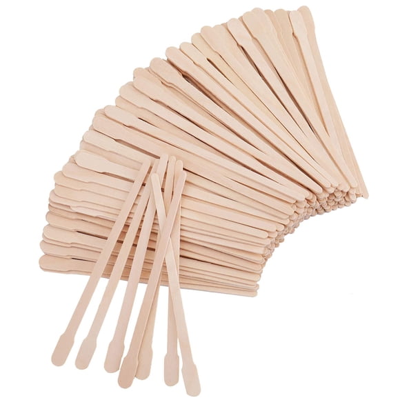 Hedume Paquete de 2000 espátulas para cera Whaline madera aplicador de cera palos pequeños para depilación ceja cuerpo