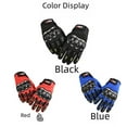 thumbnail image 6 of Full-finger Motorcycle Gloves Men Touch Screen Outdoor Off-road Sports Cycling Protection Anti-fall Motorcycle Finger Gloves (Red), 6 of 6