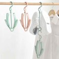 thumbnail image 2 of EeaseCA 4Pcs Shoes Drying Rack Moveable Shoes Hanger Practical Shoes Hanging Shelf Sky-Blue, 2 of 7