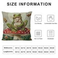 thumbnail image 5 of Qinduosi Pillow Covers,Mushroom Pillow Covers,Do What Makes You Happy,mmushroom Decor Pillows Cover ,Mushroom Gifts, Gifts,s Gifts for Women,ushroom Gifts for Women White, 5 of 5