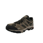 Hi-Tec Men's Ravus Vent Low Waterproof Dark Taupe/Olive Night/Stone Ankle-High Leather Hiking Shoe - 9 M