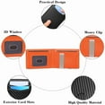 thumbnail image 4 of FALAN MULE Wallet for Men Bifold RFID Blocking Front Pockets Wallet Credit Card Holder Minimalist Leather Money Clip Mens Wallet with 12 card Slots, 4 of 7