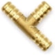 thumbnail image 4 of Piezas 10 Mm Conector de Latón de 3 Vías Conector de Extensión de Manguera Conector de Manguera de Jardín Conector de Manguera de Aire Comprimido Conector de Manguera de Combustible Pieza en T, 4 of 5