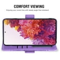 thumbnail image 5 of Compatible with Samsung Galaxy S20 FE 5G 6.5 inch Wallet Phone Case and Tempered Glass Screen Protector Flip Credit Card Holder Stand Cell Cover for S 20 EF UW 2022 S20FE5G Fan Edition 4G G5 Purple, 5 of 9