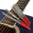 thumbnail image 3 of 10 Pcs/Set Guitar Fret Nut Saddle Slot Pickguard Grinding File Set Guitar Repair Tool, 3 of 8